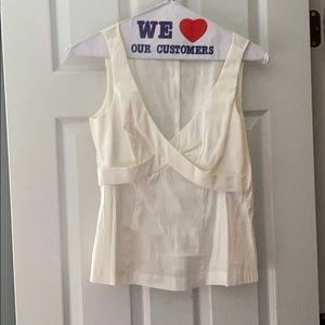 Trina Turk M Tank Blouse w/Criss Cross Front